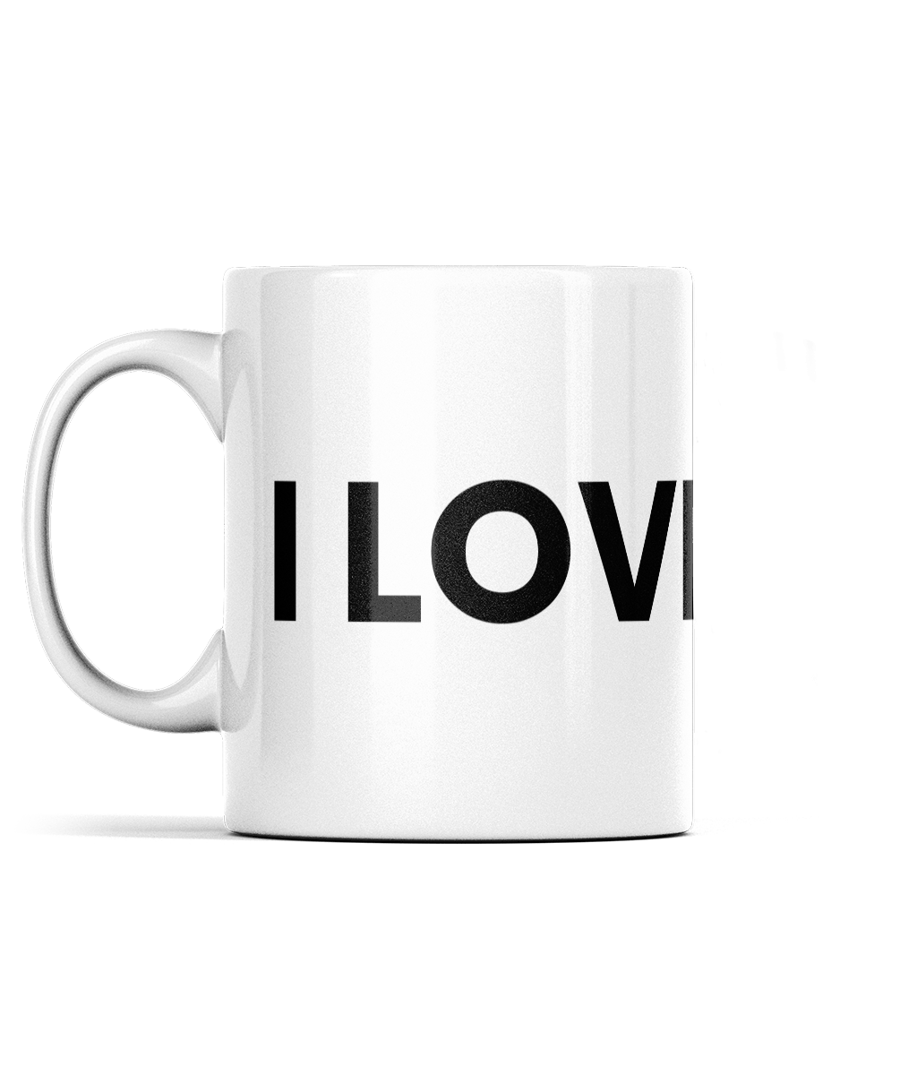 I Love Dogs Ceramic Mug